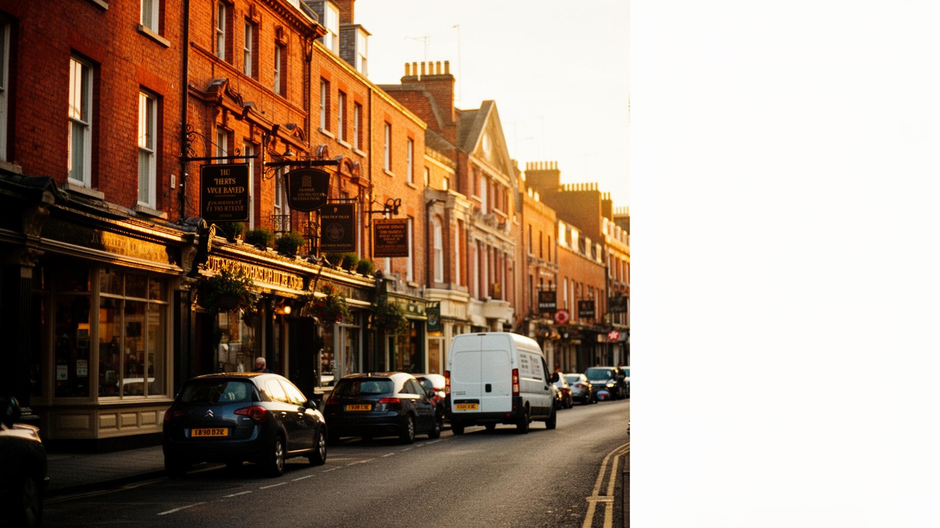 Residential streets across Basildon, Essex
